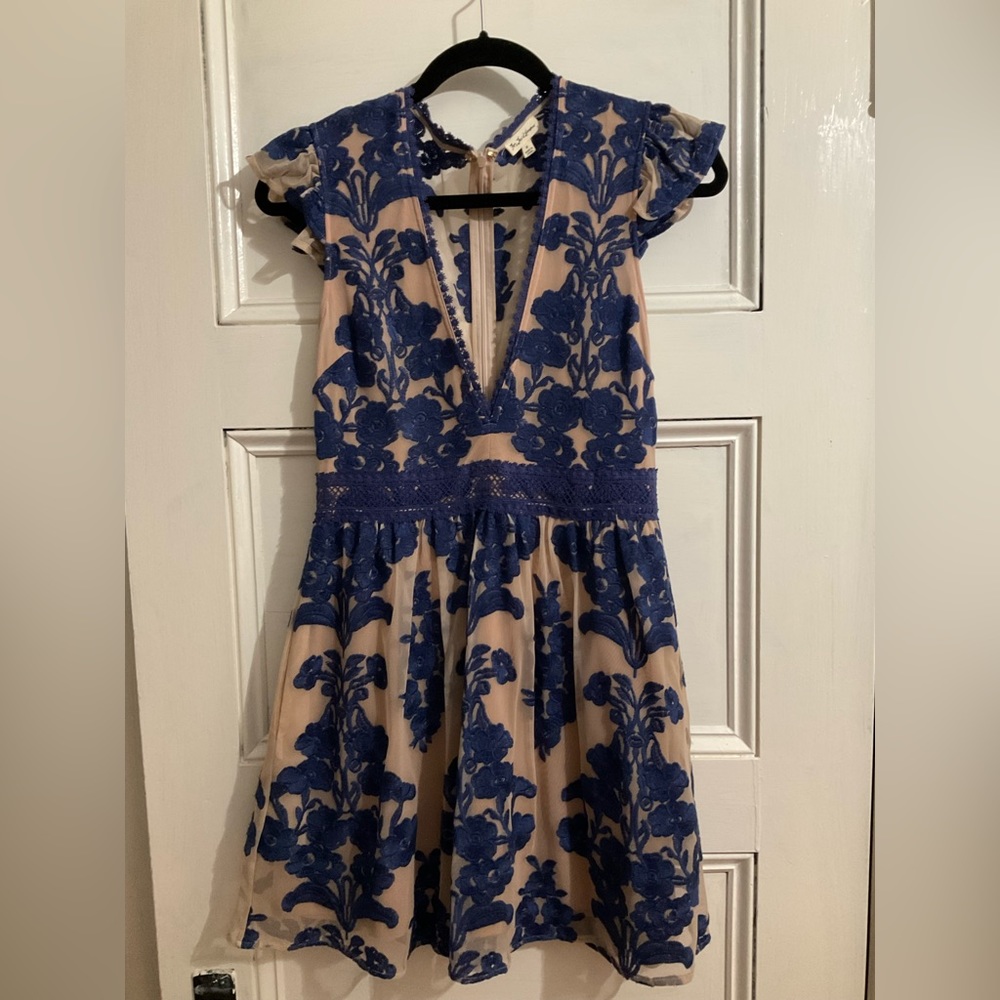 For love and lemons A line, flattering wedding guest dress… worn just one time!